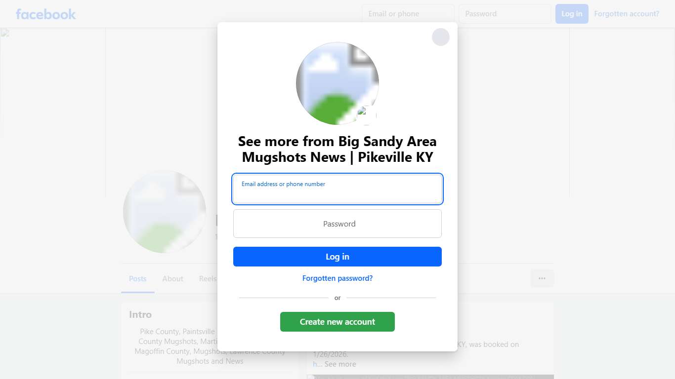 Big Sandy Area Mugshots News Pikeville KY Facebook